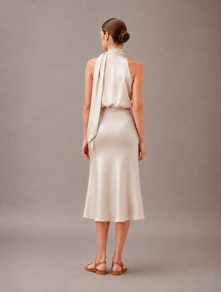 Aurora skirt - champagne