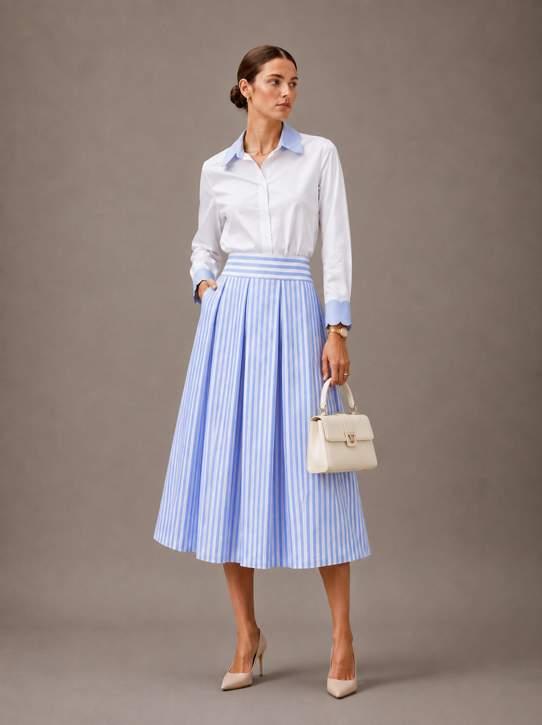 Blue Skirt
