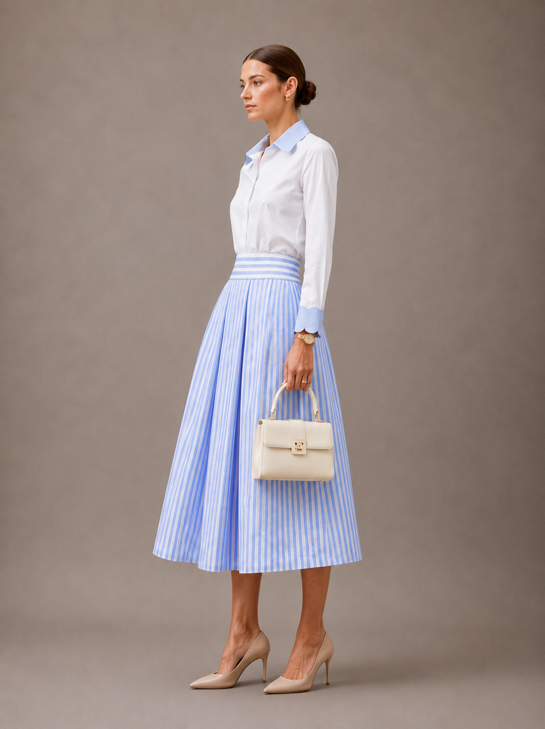 Blue Skirt