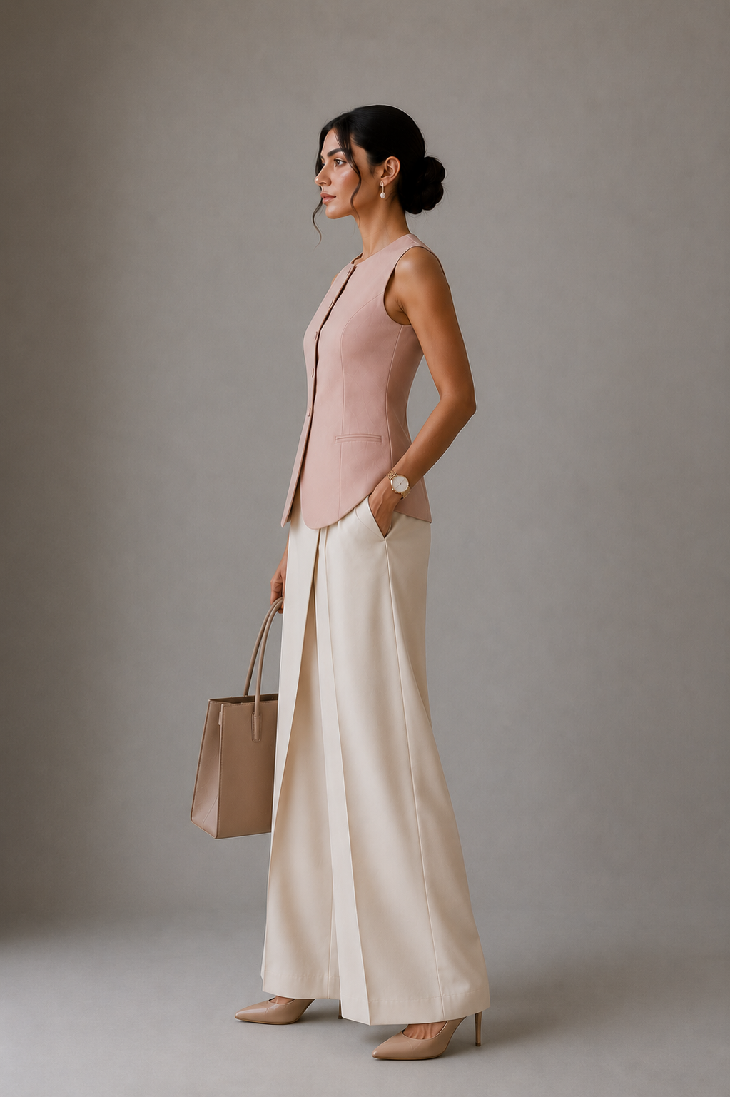 Waistcoat - pink